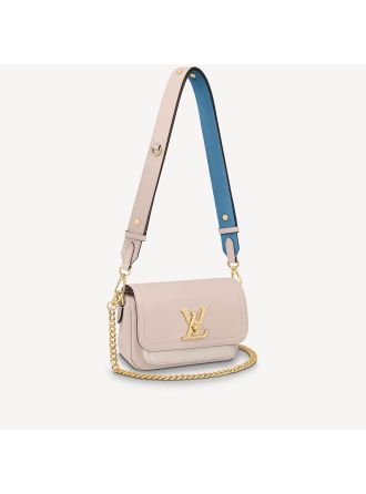 #M58554 Louis Vuitton Grained Calf Leather Lockme Tender