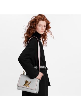 #M58606 Louis Vuitton Signature Epi Leather Twist MM-Gray