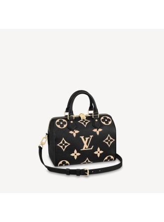 #M58947 Louis Vuitton Monogram Empreinte Speedy Bandoulière 25 Handbag