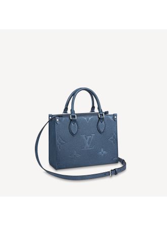 #M58956 Louis Vuitton Monogram Empreinte OnTheGo PM Tote