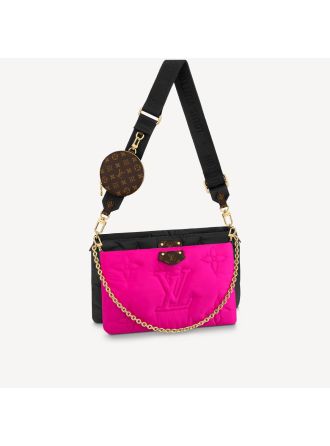 #M58980 Louis Vuitton Maxi Multi Pochette Accessoires Bag-Fuchsia