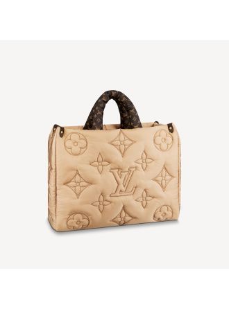 #M59007 Louis Vuitton Monogram Econyl OnTheGo GM Tote Bag