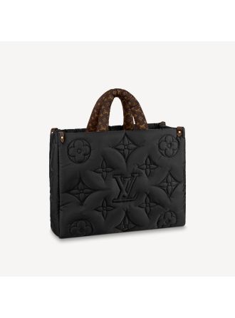 #M59005 Louis Vuitton Monogram Econyl OnTheGo GM Tote Bag