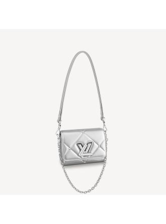 #M59031 Louis Vuitton Sheepskin Leather Twist PM