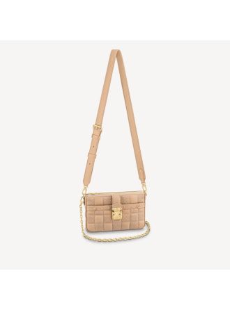 #M59048 Louis Vuitton Damier Quilt Pochette Troca