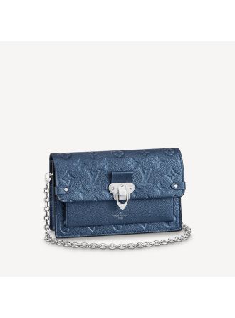 #M59077 Louis Vuitton Monogram Empreinte Vavin Chain Wallet