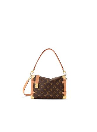 #M46358 Louis Vuitton Monogram Canvas Side Trunk PM Handbag