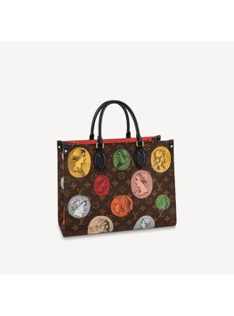 #M59245 Louis Vuitton Fall-Winter 2021 Monogram Cameo OnTheGo MM Tote Bag