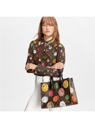 #M59245 Louis Vuitton Fall-Winter 2021 Monogram Cameo OnTheGo MM Tote Bag