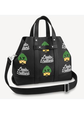 #M59373 Louis Vuitton Nigo’s Playful “LV” Duck Tote Journey