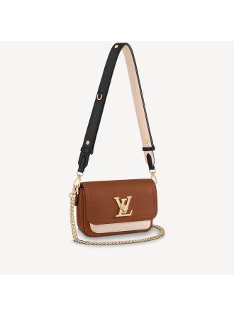 #M59491 Louis Vuitton Grained Calf Leather Lockme Tender