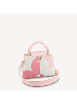 #M59532 Louis Vuitton Monogram Flower Capucines BB Handbag
