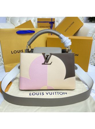 #M59699 Louis Vuitton Monogram Flower Capucines BB Handbag