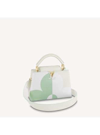 #M59711 Louis Vuitton Monogram Flower Capucines BB Handbag