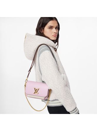 #M59732 Louis Vuitton Grained Calf Leather Lockme Tender