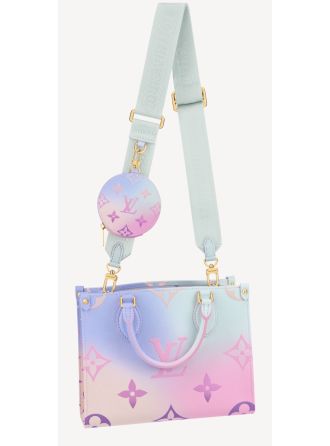 #M59856 Louis Vuitton Monogram Canvas Onthego PM Tote