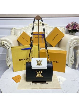 #M50282/50332 Louis Vuitton Epi Twist MM Bag-Black White