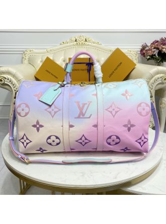 #M59943 Louis Vuitton Monogram Canvas Keepall Bandoulière 50