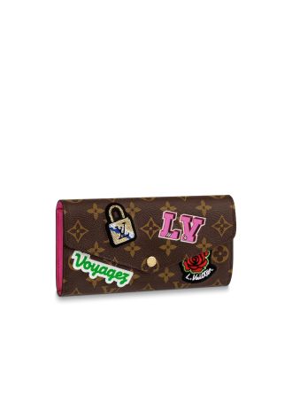 #M63318 Louis Vuitton Fall-Winter 2018 Sarah Wallet-Monogram canvas