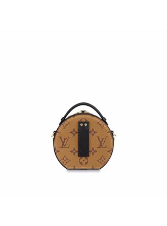 #M68276 Louis Vuitton Monogram Reverse Mini Boîte Chapeau
