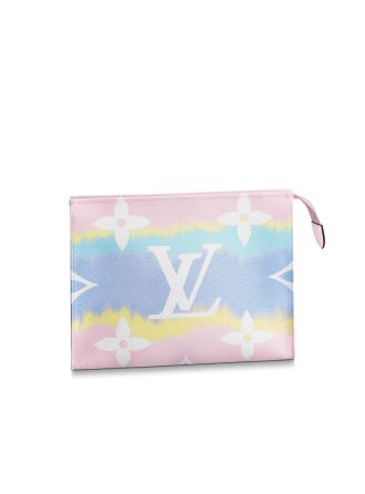 #M69137 Louis Vuitton Monogram Canvas LV Escale Poche Toilette 26-Pastel