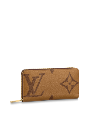 #M69353 Louis Vuitton Giant Monogram Reverse Zippy Wallet