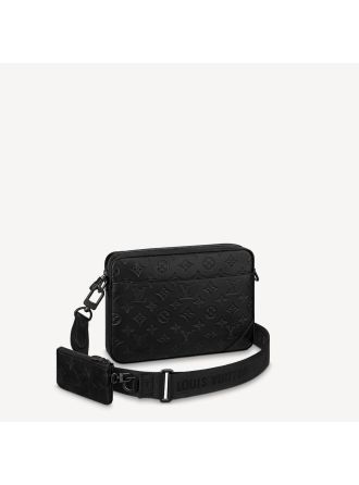 #M69827 Louis Vuitton Monogram Shadow Duo Messenger Bag