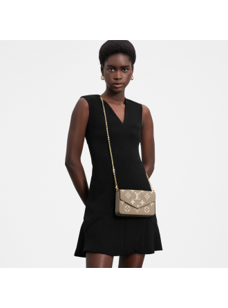 #M69977 Louis Vuitton Monogram Empreinte Félicie Pochette