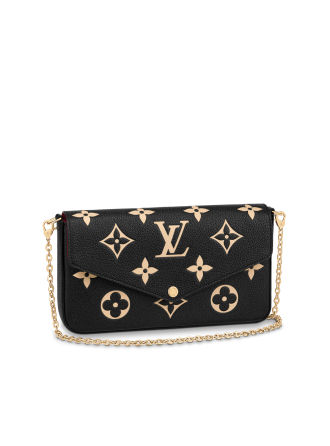 #M80482 Louis Vuitton Monogram Empreinte Félicie Pochette