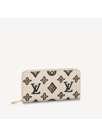 #M80676 Louis Vuitton Wild at Heart Zippy Wallet