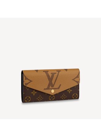 #M80726 Louis Vuitton Monogram Reverse Sarah Wallet