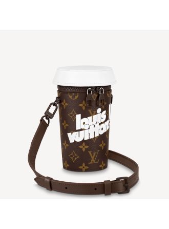 #M80812 Louis Vuitton Monogram Everyday LV Coffee Cup Pouch