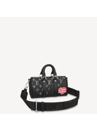 #M81010 Louis Vuitton Monogram Drip Keepall XS