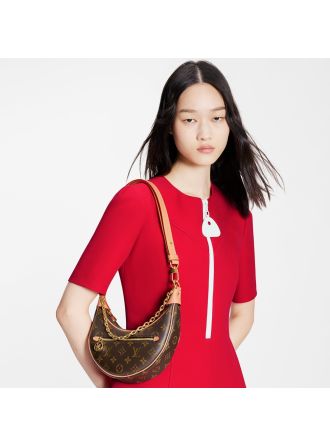 #M81098 Louis Vuitton Monogram Canvas Loop Bag