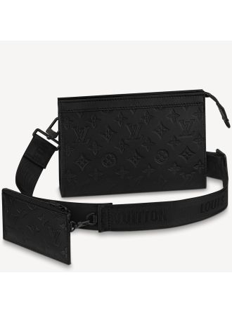 #M81115 Louis Vuitton Monogram Shadow Gaston Wearable Wallet