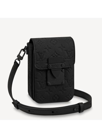 #M81524 Louis Vuitton Taurillon Monogram S-Lock Vertical Wearable Wallet