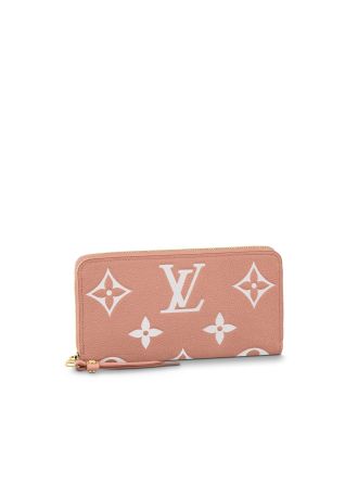 #M81645 Louis Vuitton Monogram Empreinte Zippy Wallet