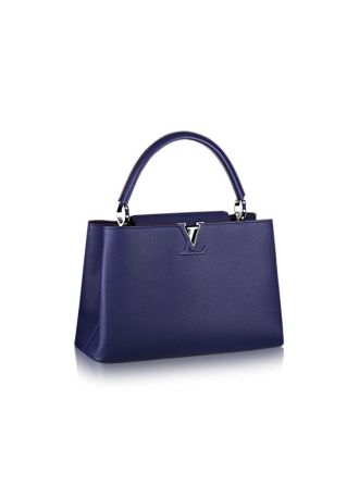 #M94665 Louis Vuitton Capucines MM Handbag -INDIGO