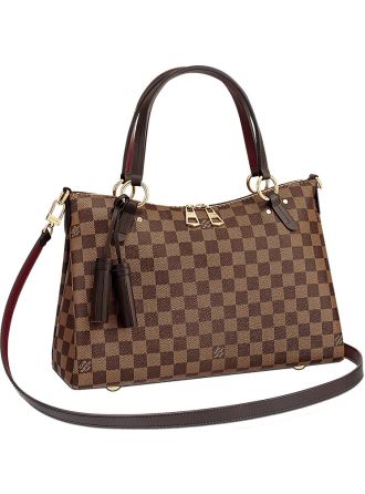 #N40023 Louis Vuitton Damier Ebene Lymington Zipped Tote
