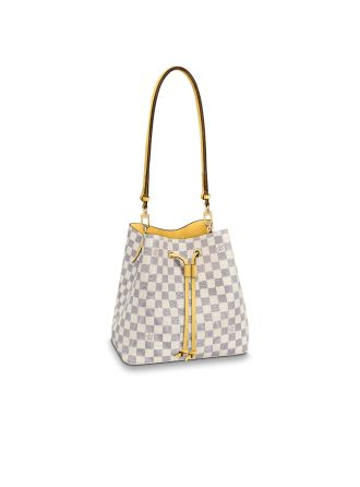#N40151 Louis Vuitton Damier Azur NéoNoé Bucket Bag-Pineapple