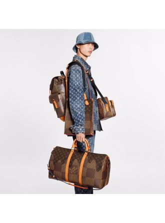 #N40360 Louis Vuitton Nigo Virgil Abloh Keepall Bandouliere 50