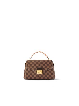 #N40451 Louis Vuitton Damier Ebene Croisette Bag