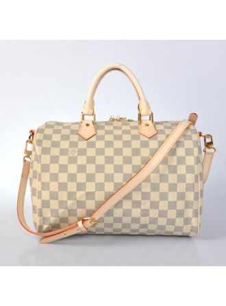 #N41001 Louis Vuitton 2013 Damier Azur Speedy Bandouliere Speedy 30