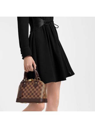 #N41221 Louis Vuitton Damier Ebene ALMA BB