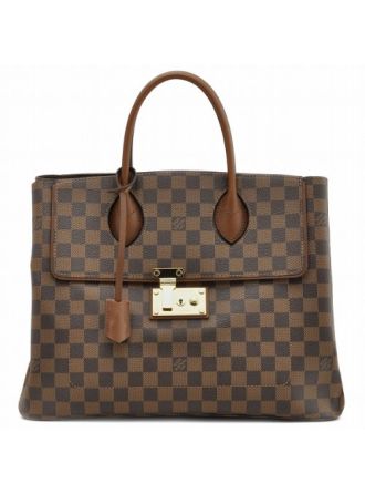 #N41273 Louis Vuitton Damier Ebene Canvas ASCOT Bag