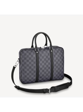 #N41478 Louis Vuitton Damier Graphite Porte-Documents Voyage PM