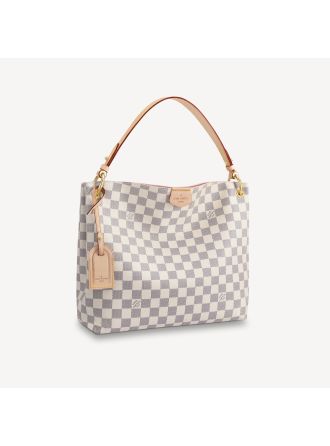 #N42249 Louis Vuitton Damier Azu Graceful PM Hobo