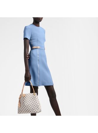 #N42249 Louis Vuitton Damier Azu Graceful PM Hobo
