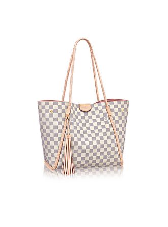 N44027 Louis Vuitton 2017 Premium Damier Azur Propriano Tote Bag