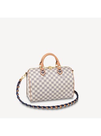 #N50054 Louis Vuitton Damier Azur Speedy Bandoulière 30